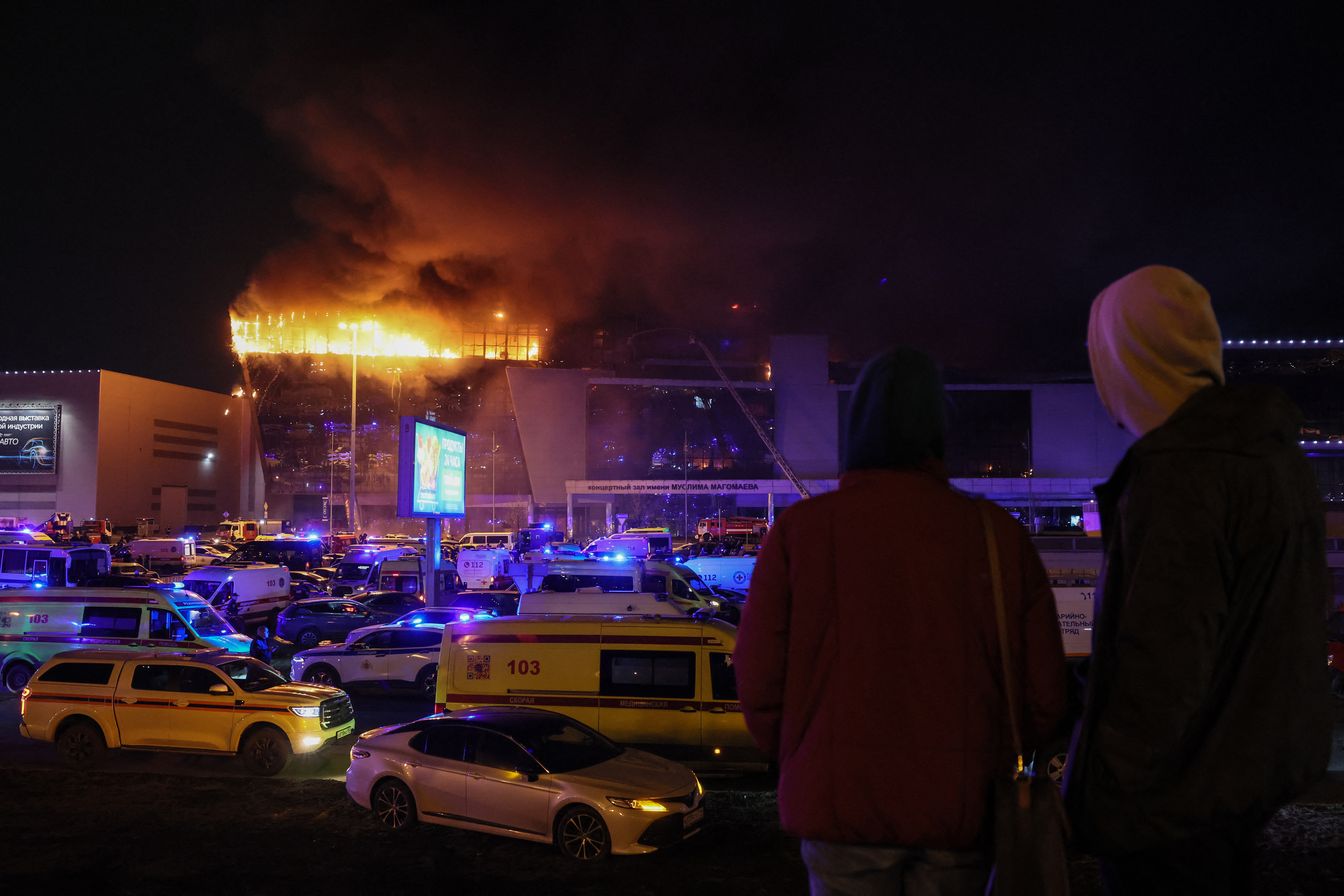 Cifra de muertes por la masacre del Estado Islámico en Moscú asciende a 133