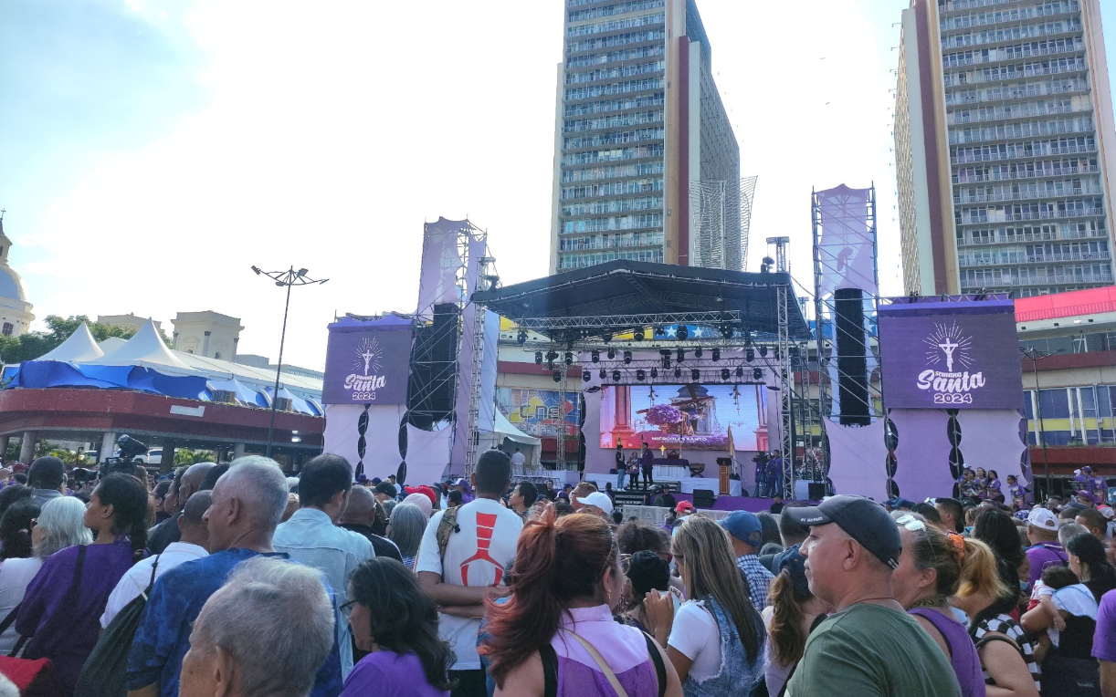 Miles de venezolanos expresaron su gratitud al Nazareno de San Pablo en recorrido por Caracas