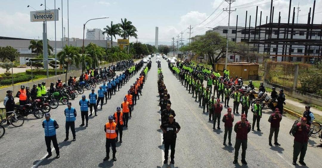 En Lara desplegaron más de cuatro mil funcionarios para garantizar cumplimiento de las normas de tránsito