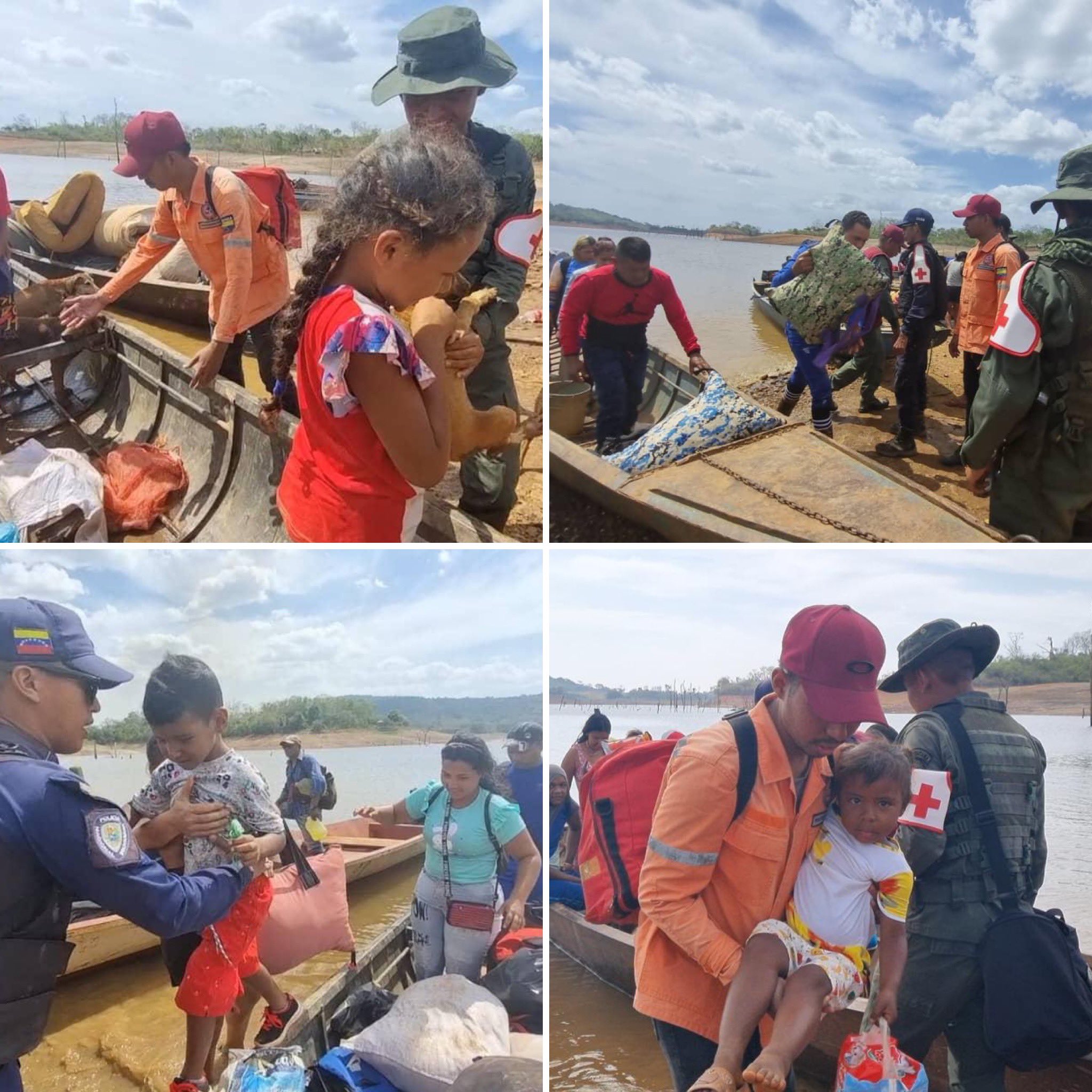 Fanb se adjudicó evacuación de 600 personas de 13 minas ilegales en el embalse de Guri