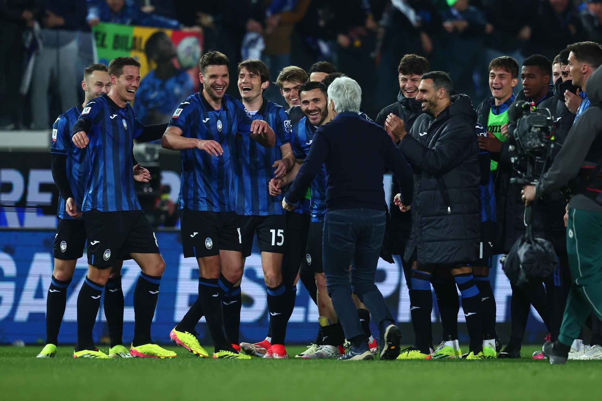 Atalanta goleó a Fiorentina para meterse en la final de Copa Italia