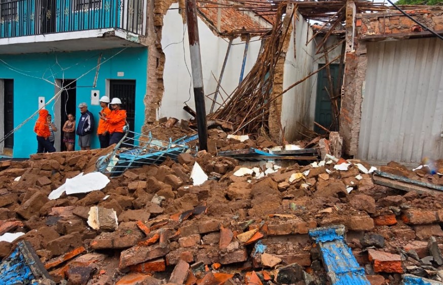 En el municipio Andrés Bello de Táchira llovió en cinco horas lo que corresponde a siete días de precipitaciones