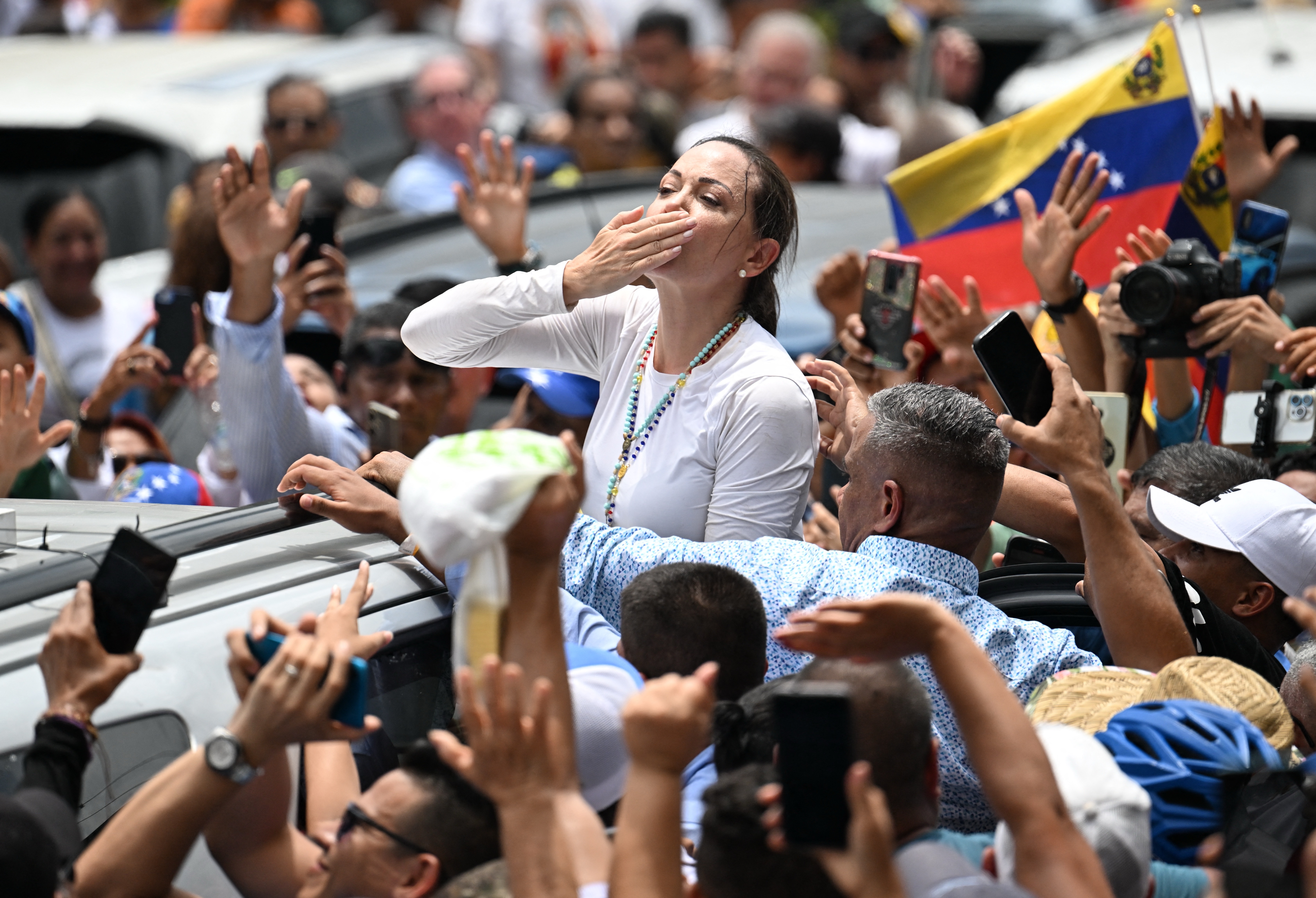Esperanza en La Victoria: “La diferencia a elecciones anteriores, es que Venezuela se unió”
