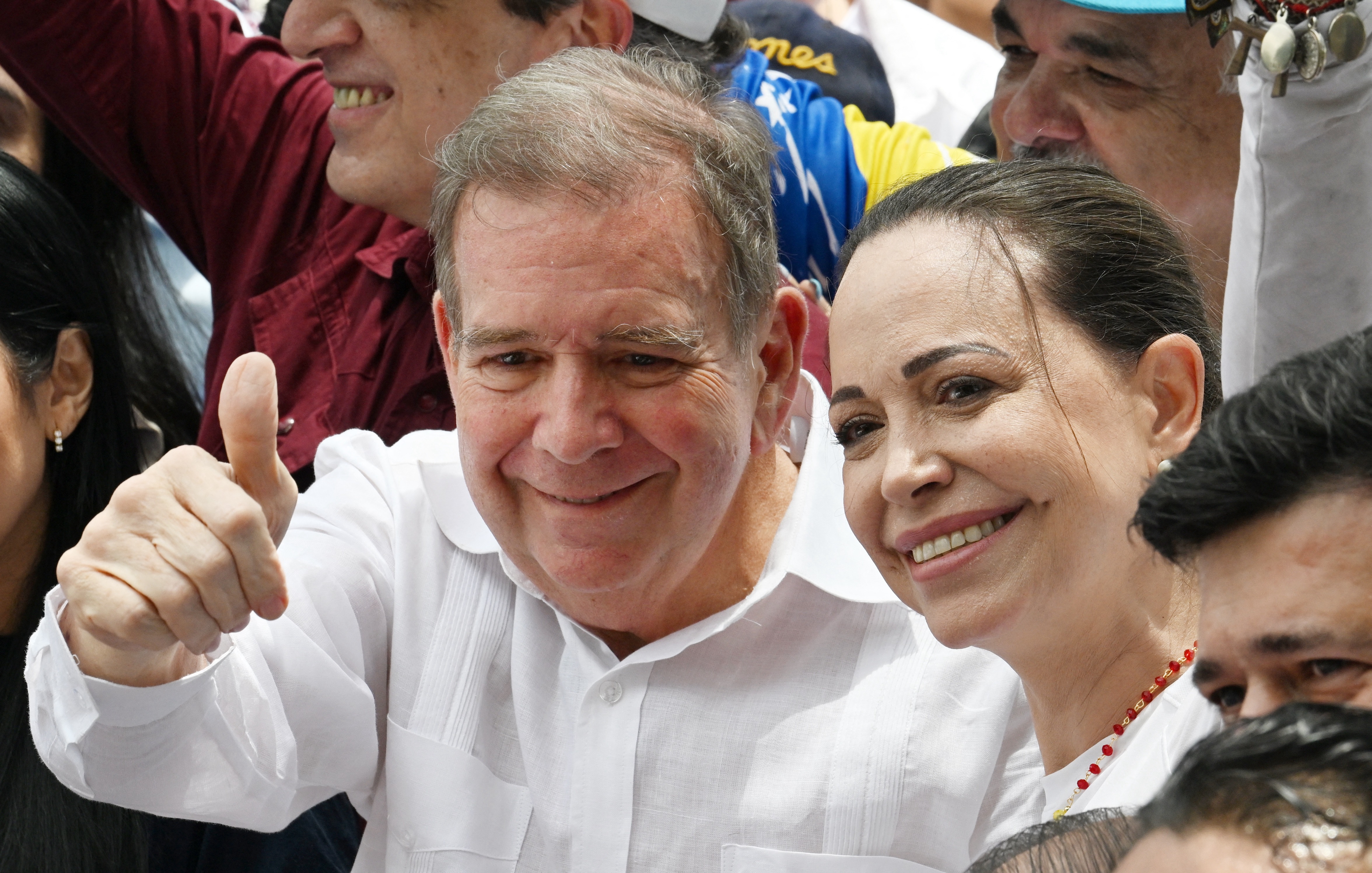 ¡Arranca la campaña! Edmundo González y María Corina Machado iniciarán caravana por Venezuela en Caracas