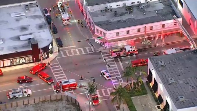 Alarma en Miami: Incendio en una pizzería desató caos entre los residentes de un edificio