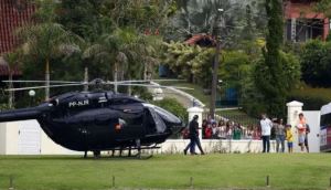 Helicóptero de Neymar ayudó en evacuación de afectados por inundaciones en Brasil