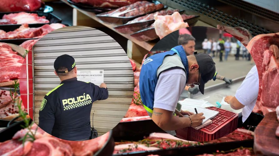 Espeluznantes hallazgos en carnicerías del centro de Medellín