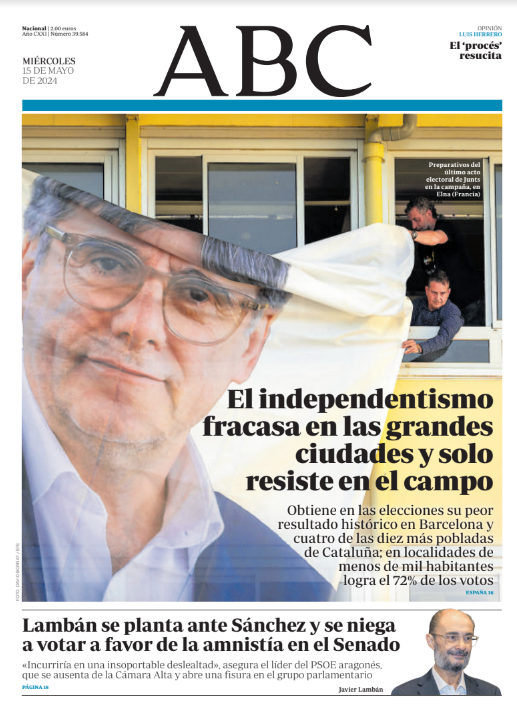 Portadas de la prensa internacional de este miércoles 15 de mayo de 2024