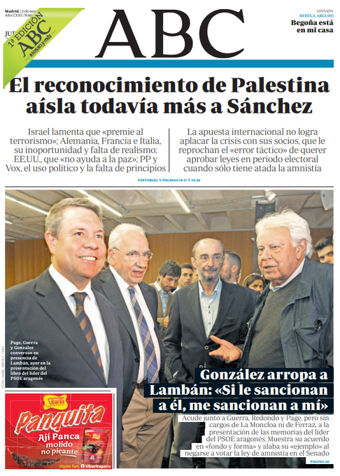 Portadas de la prensa internacional de este jueves 23 de mayo de 2024