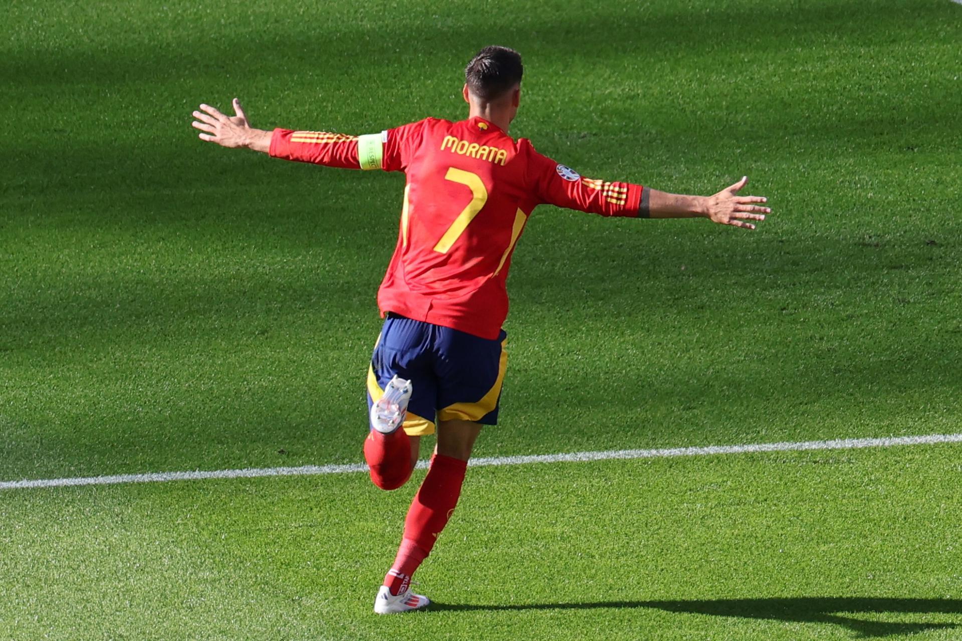 Milan hace oficial el fichaje de Álvaro Morata, capitán de la España campeona de Europa