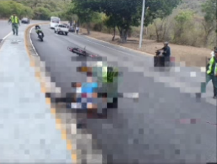 Motorizado falleció en medio de un accidente en la autopista Caracas – La Guaira este #12Jun