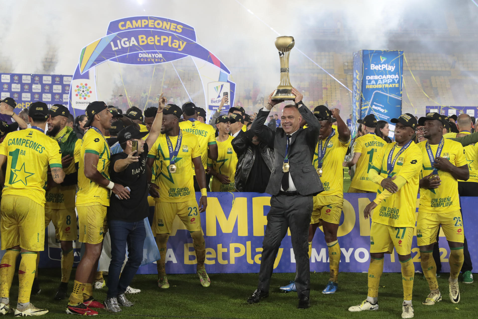 De la mano de Rafael Dudamel, Atlético Bucaramanga consiguió su primera estrella en el fútbol colombiano