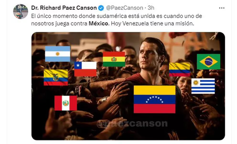 Estallaron los memes por la histórica victoria de Venezuela ante México