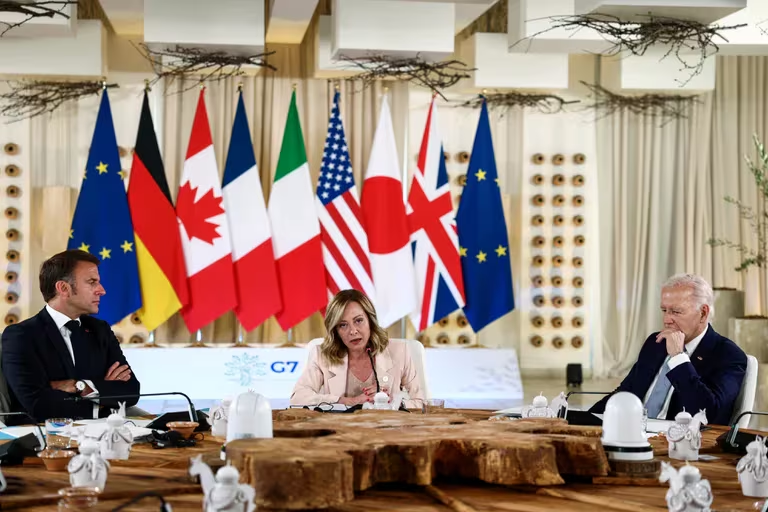G7 llega a un acuerdo “provisional” para prestar a Ucrania 46 mil millones de euros