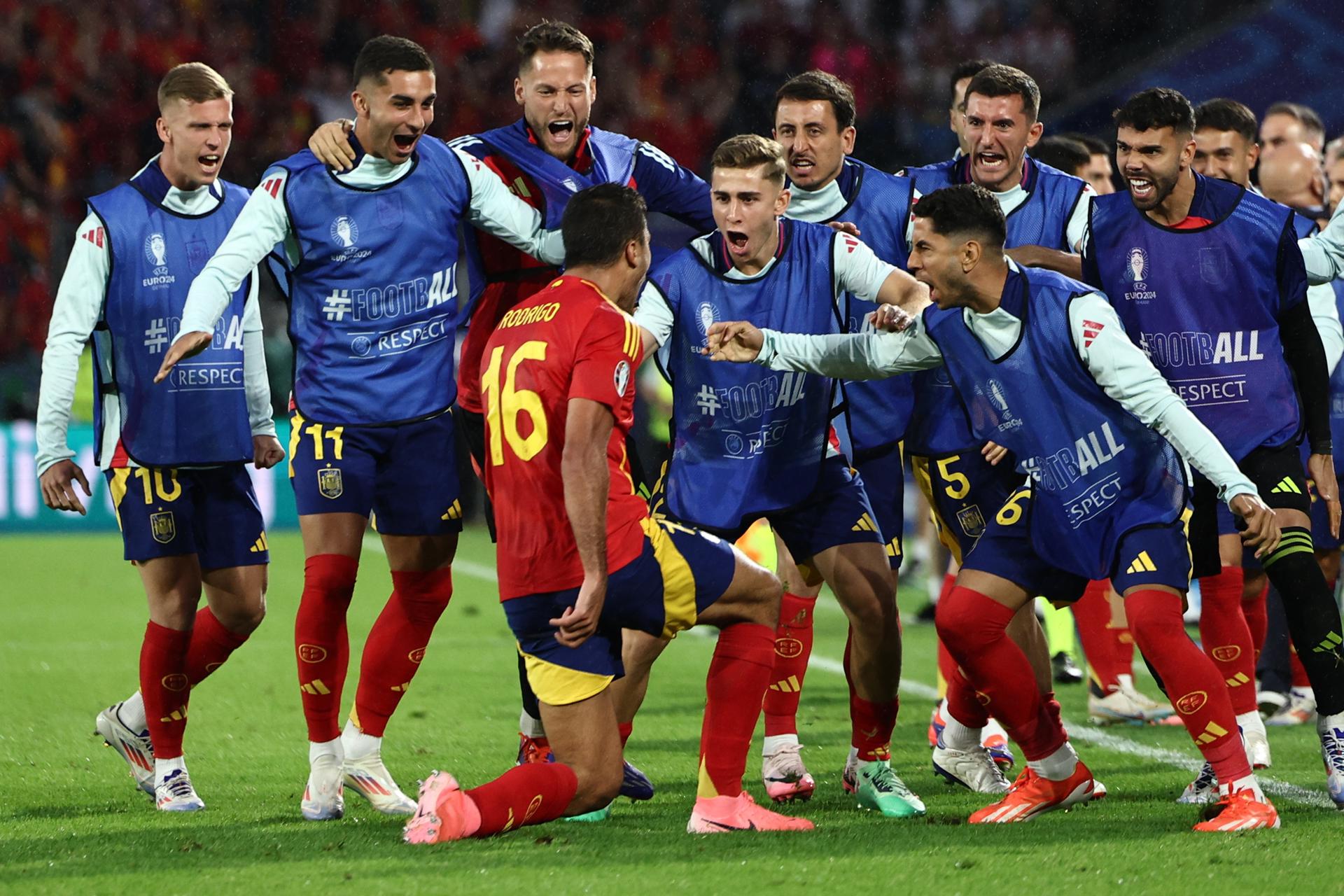 España no quiso pasar sustos y sacó su “furia roja” ante una indefensa Georgia