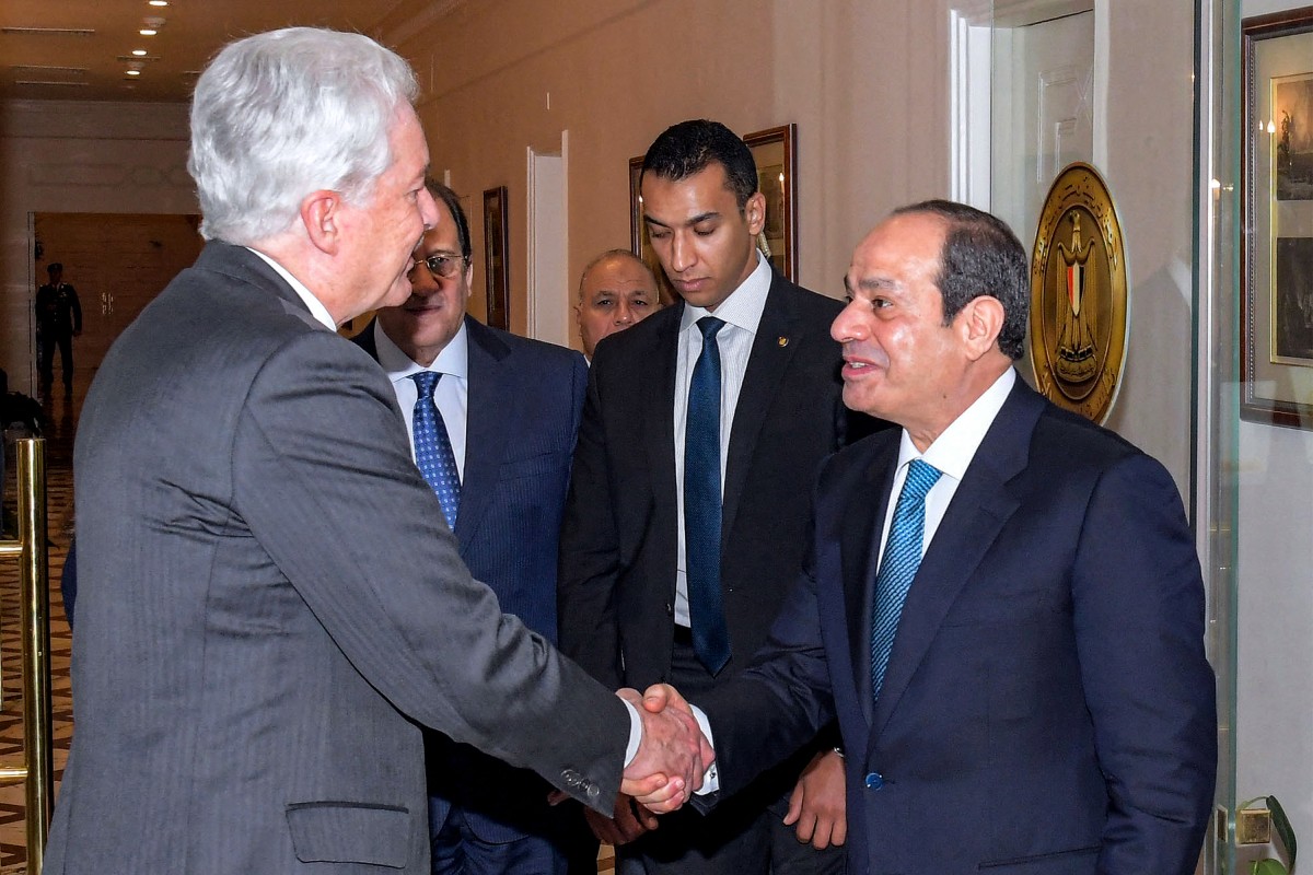 Al Sisi y el jefe de la CIA abordan los “últimos avances” sobre una posible tregua en Gaza