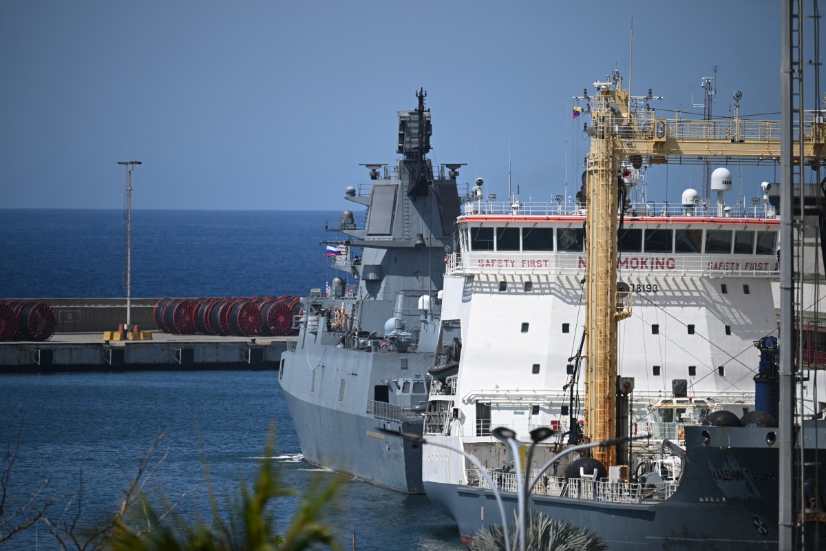 Flota de buques militares rusos arribó a La Guaira, una visita envuelta en misterio