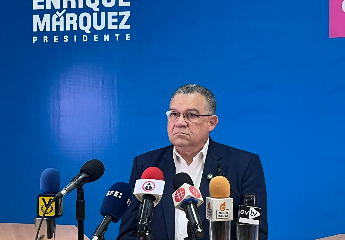 Enrique Márquez: Las actas que recibimos son completamente diferentes a los resultados del CNE