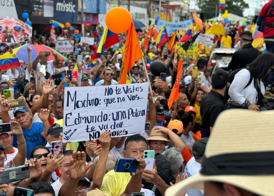 María Corina Machado: Barinas nos recibe en las calles a 22 días del #28Jul (VIDEO)