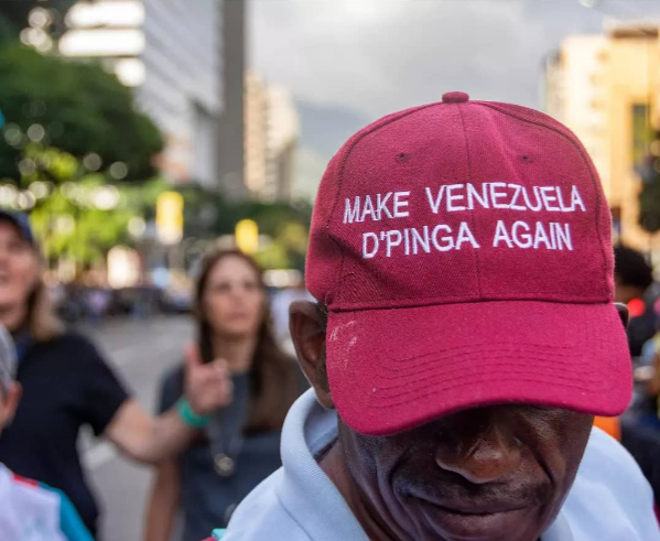 La gorra que se lleva el premio al MEJOR DISEÑO en la campaña electoral en Venezuela (FOTO)