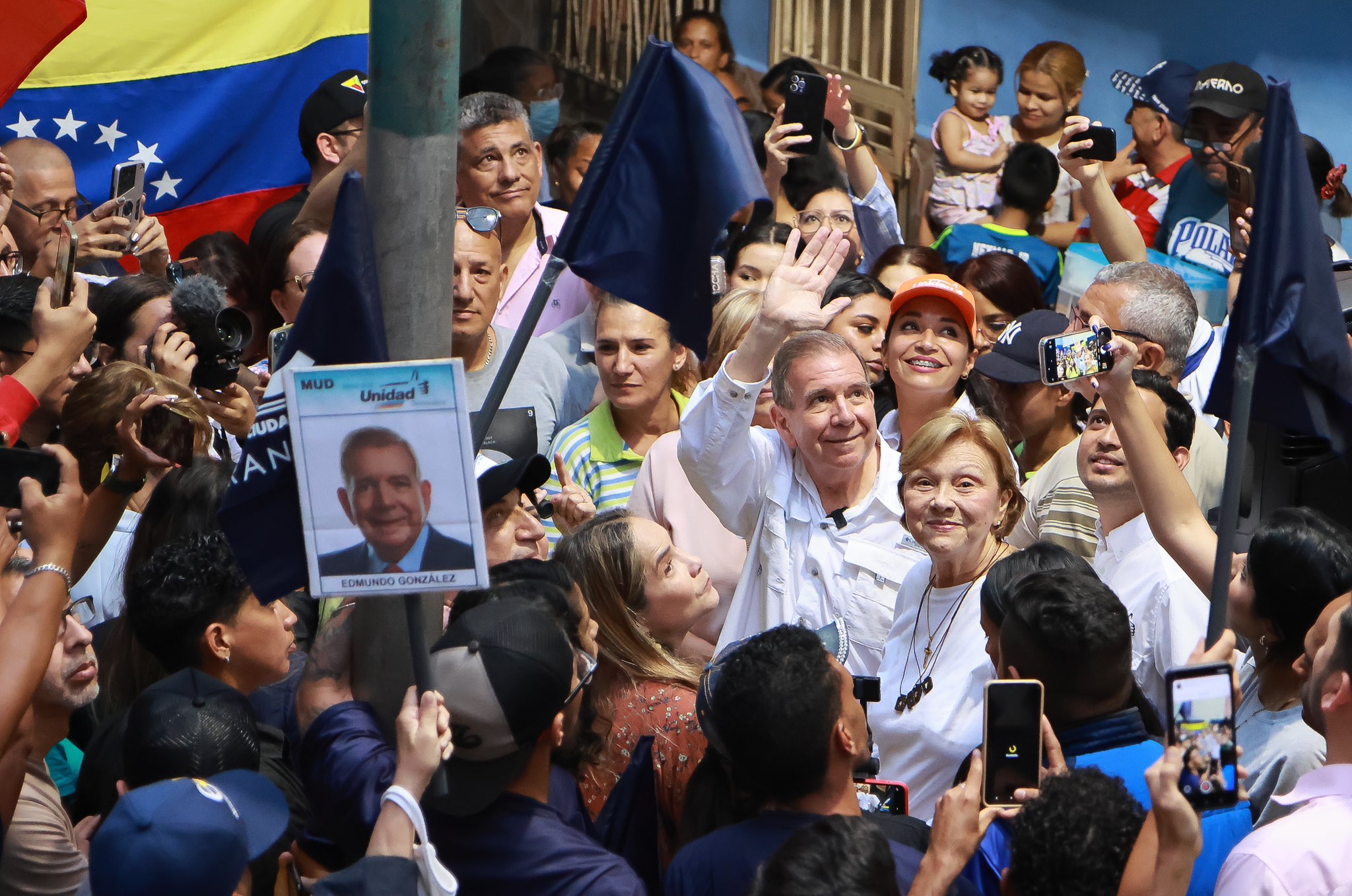 Edmundo González llevó esperanza a Chacao y pidió el voto necesario para transformar el país