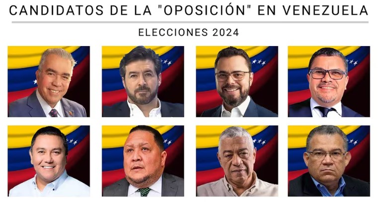 Quiénes son los ocho candidatos que le hacen el juego a Maduro en busca de dividir el voto opositor