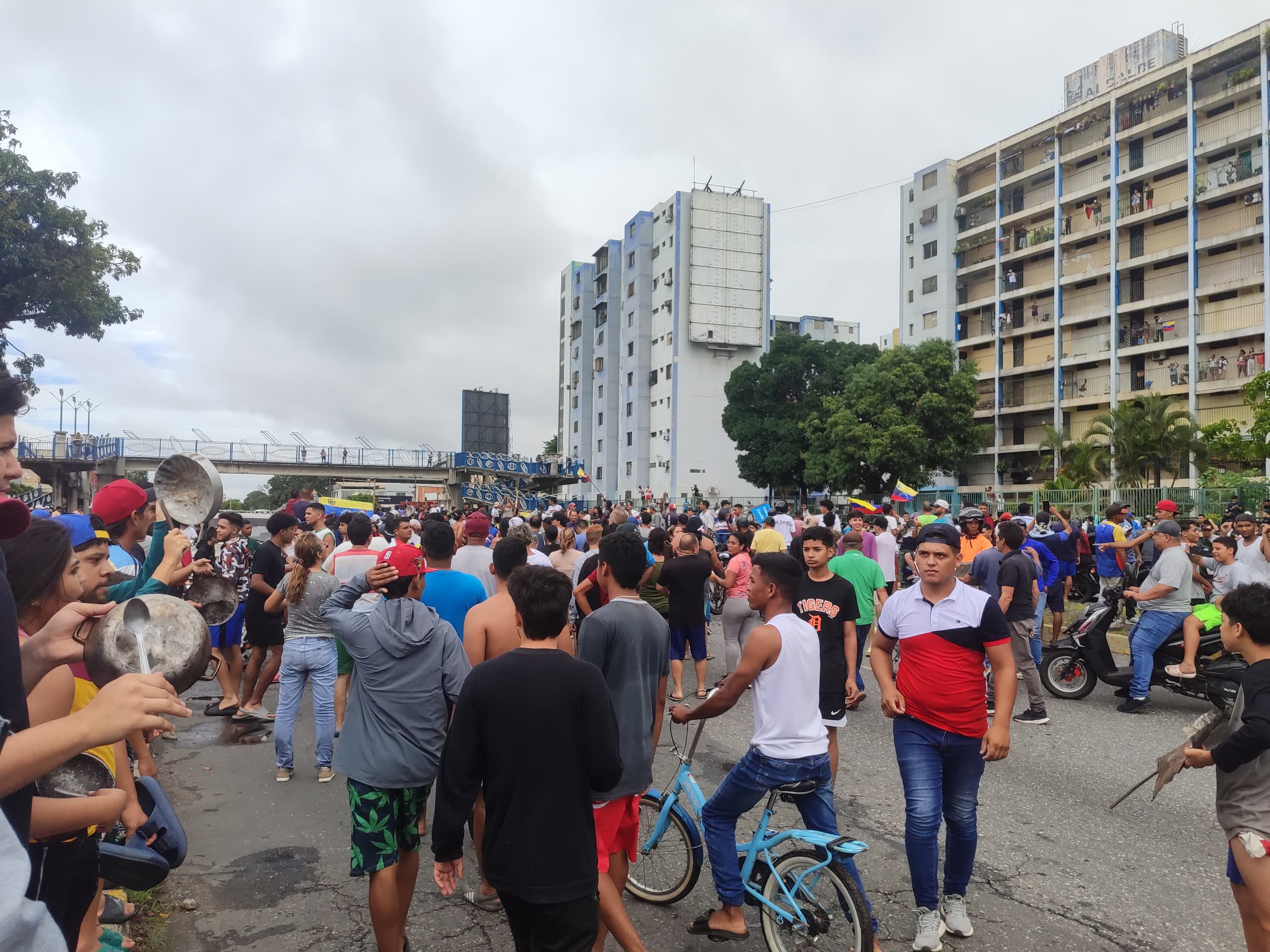 Protestas en Lara dejaron 16 personas detenidas