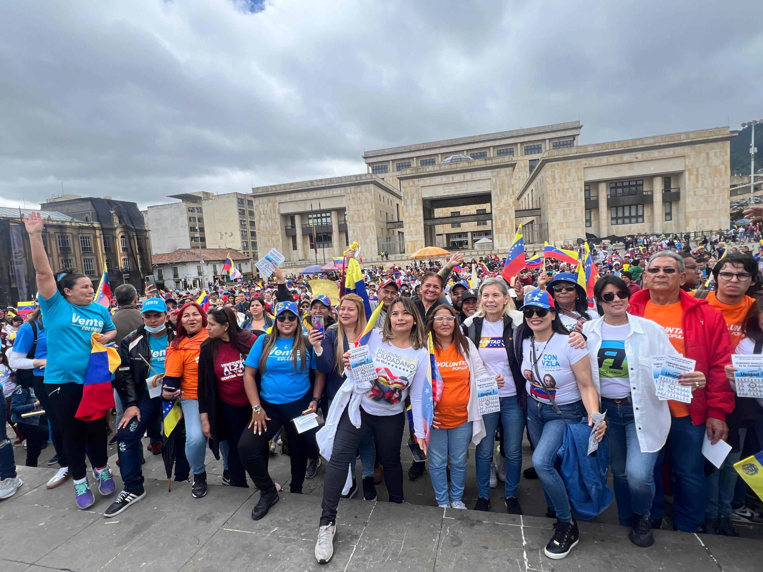 La diáspora venezolana se organiza para participar en la elección presidencial del #28Jul pese a no votar