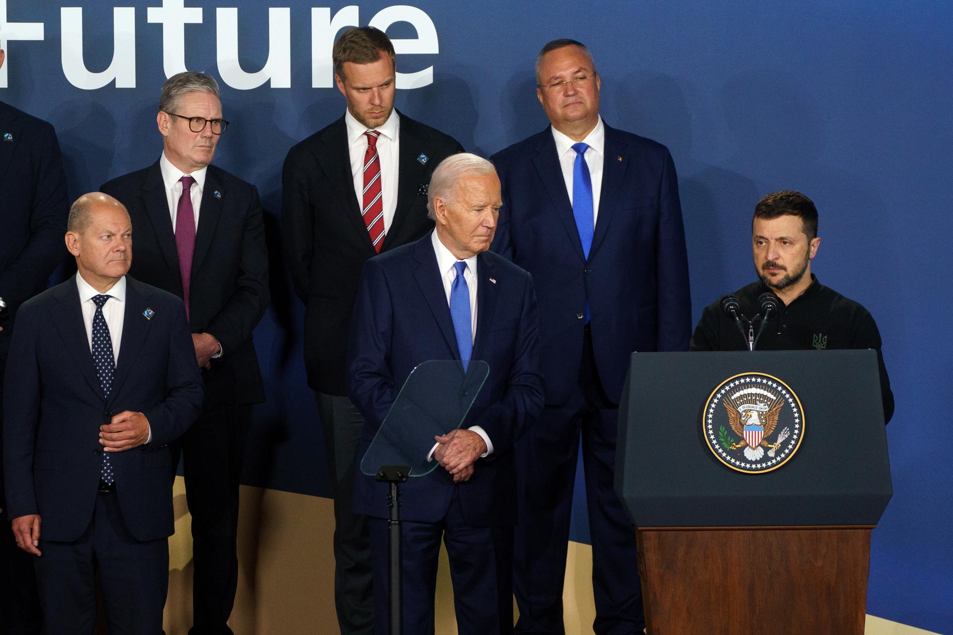 Así reaccionó ZelenskI cuando Biden lo llamó “presidente Putin” (VIDEO)