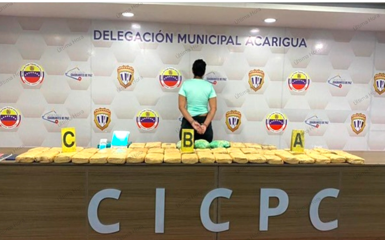Cicpc capturó a La Niña”, quien guardaba más de 49 panelas de droga en su casa de Acarigua