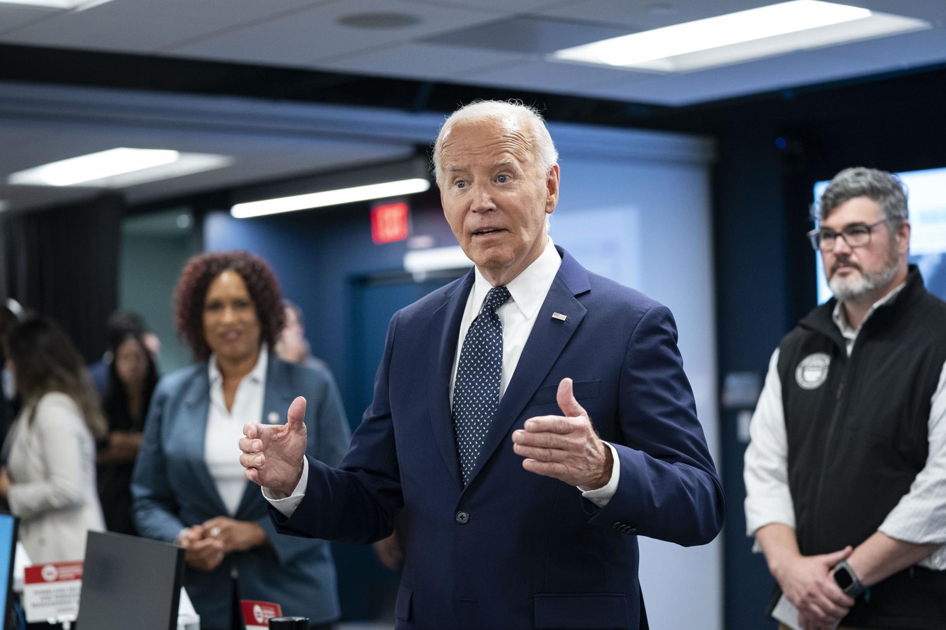 Biden reconoció que “casi se queda dormido” en el debate contra Trump