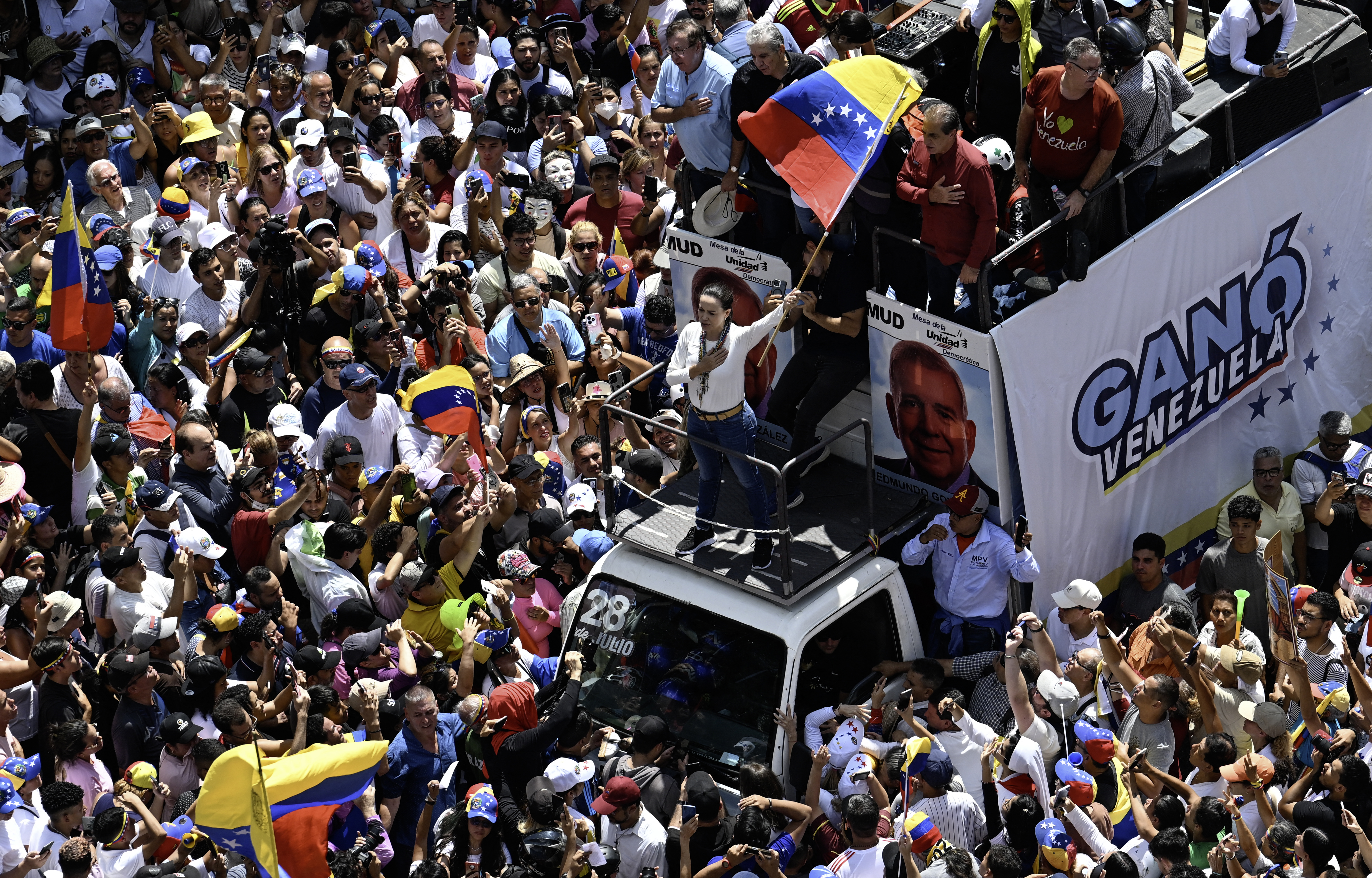 María Corina Machado: Demostramos que la libertad de Venezuela es una causa mundial