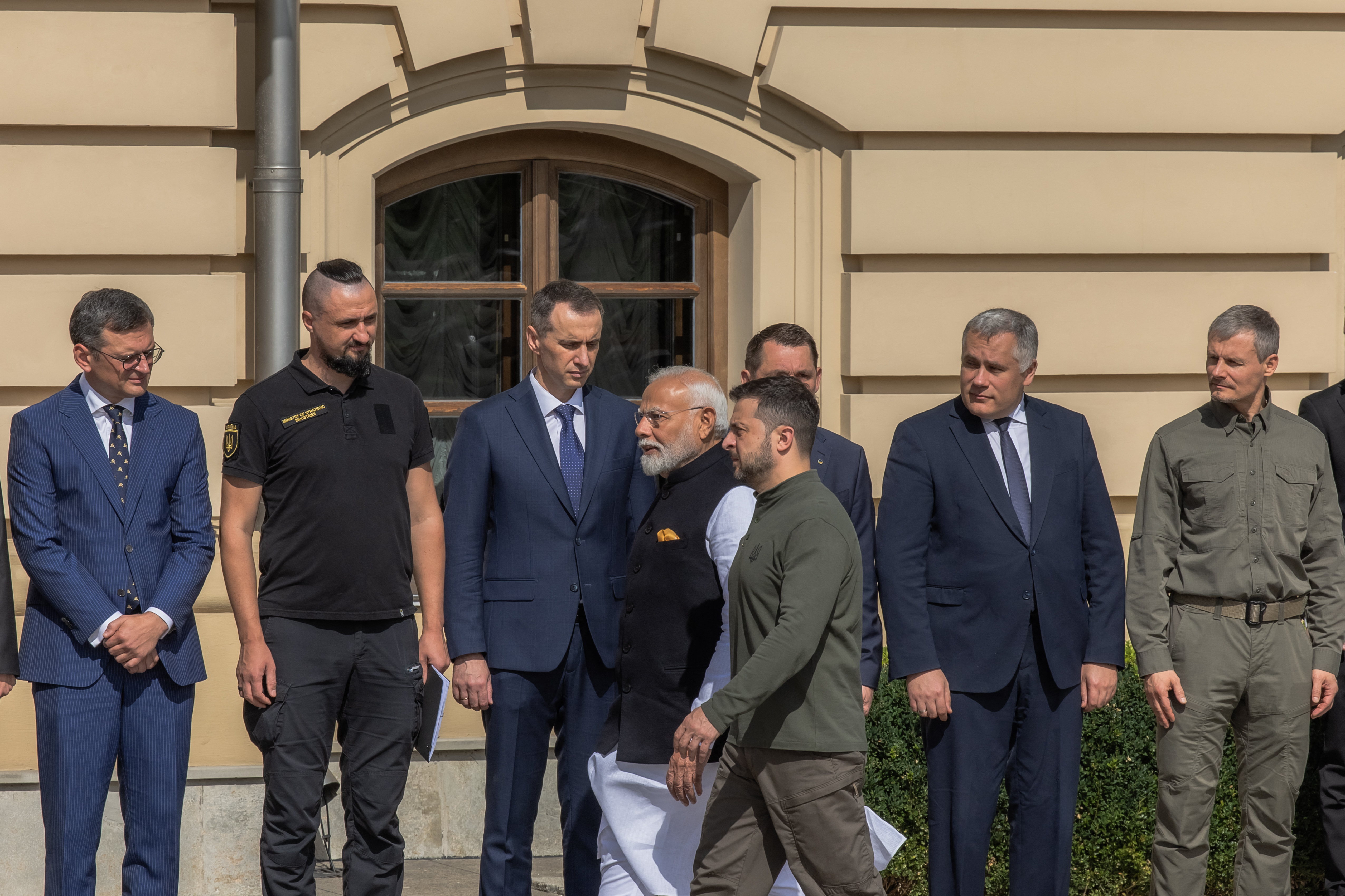 Visita histórica de Narendra Modi en Ucrania para intentar “restablecer” la paz con Rusia