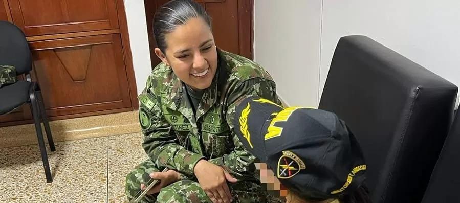 Militares colombianos rescataron en zona fronteriza con Venezuela a niña secuestrada en Bogotá