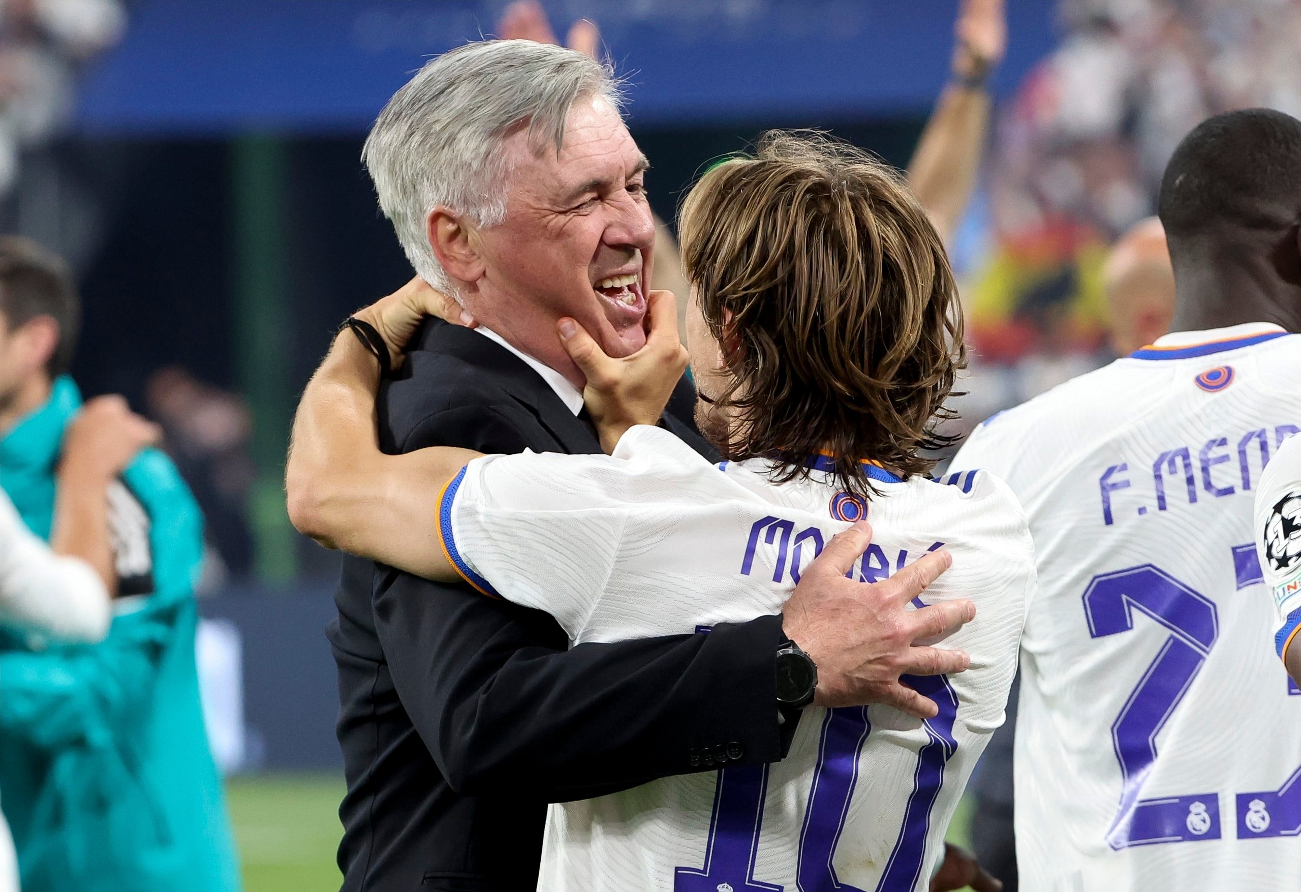 Modric y Ancelotti, a las puertas del cielo madridista