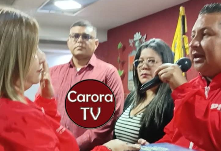 Concejal del Psuv fue juramentada como nueva alcaldesa del municipio Torres en Lara