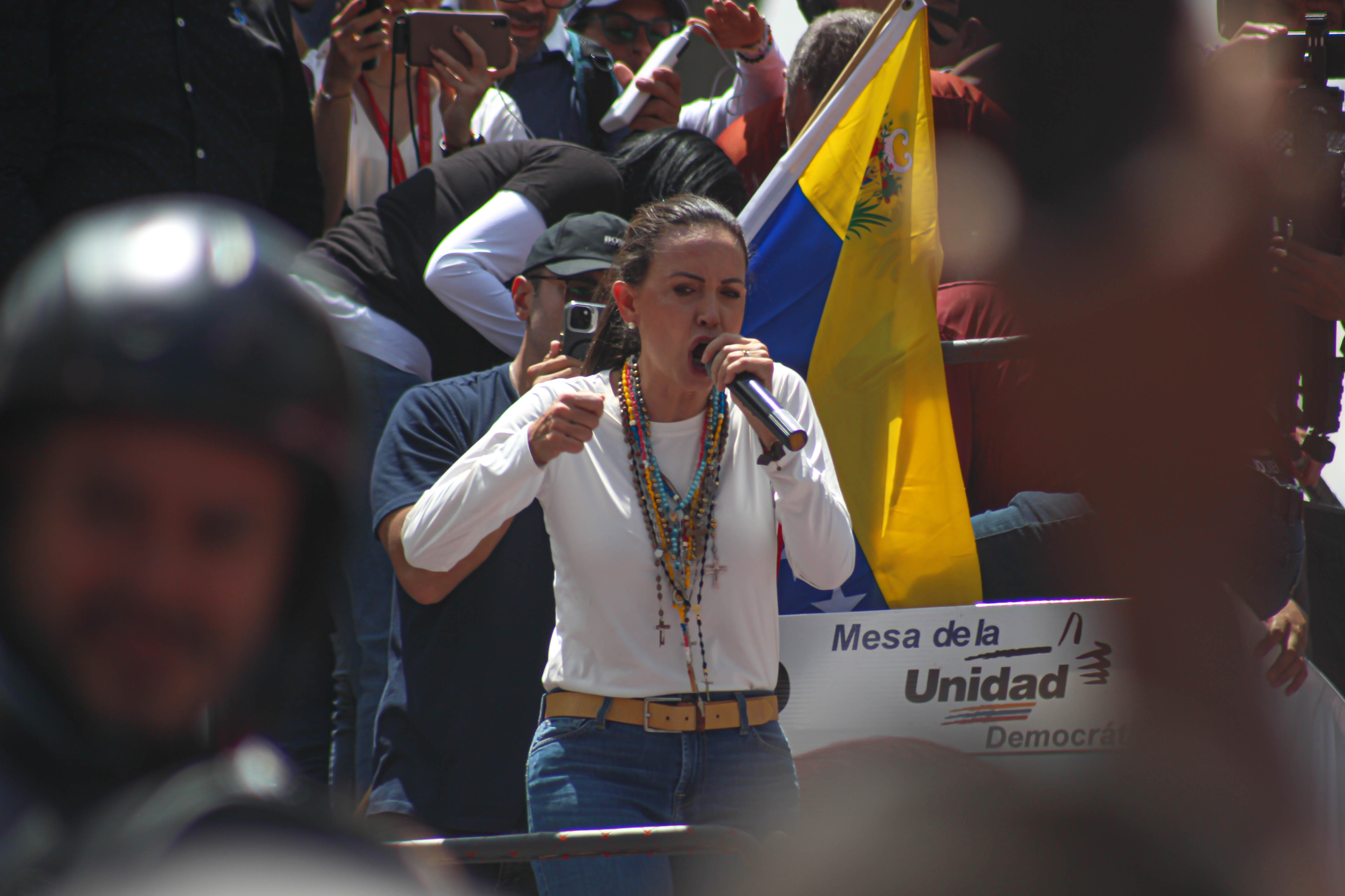 María Corina Machado agradeció a Kamala Harris por defender los valores democráticos en Venezuela 