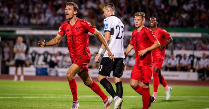 Muller encabezó goleada del Bayern Múnich al modesto Ulm en la Copa de Alemania