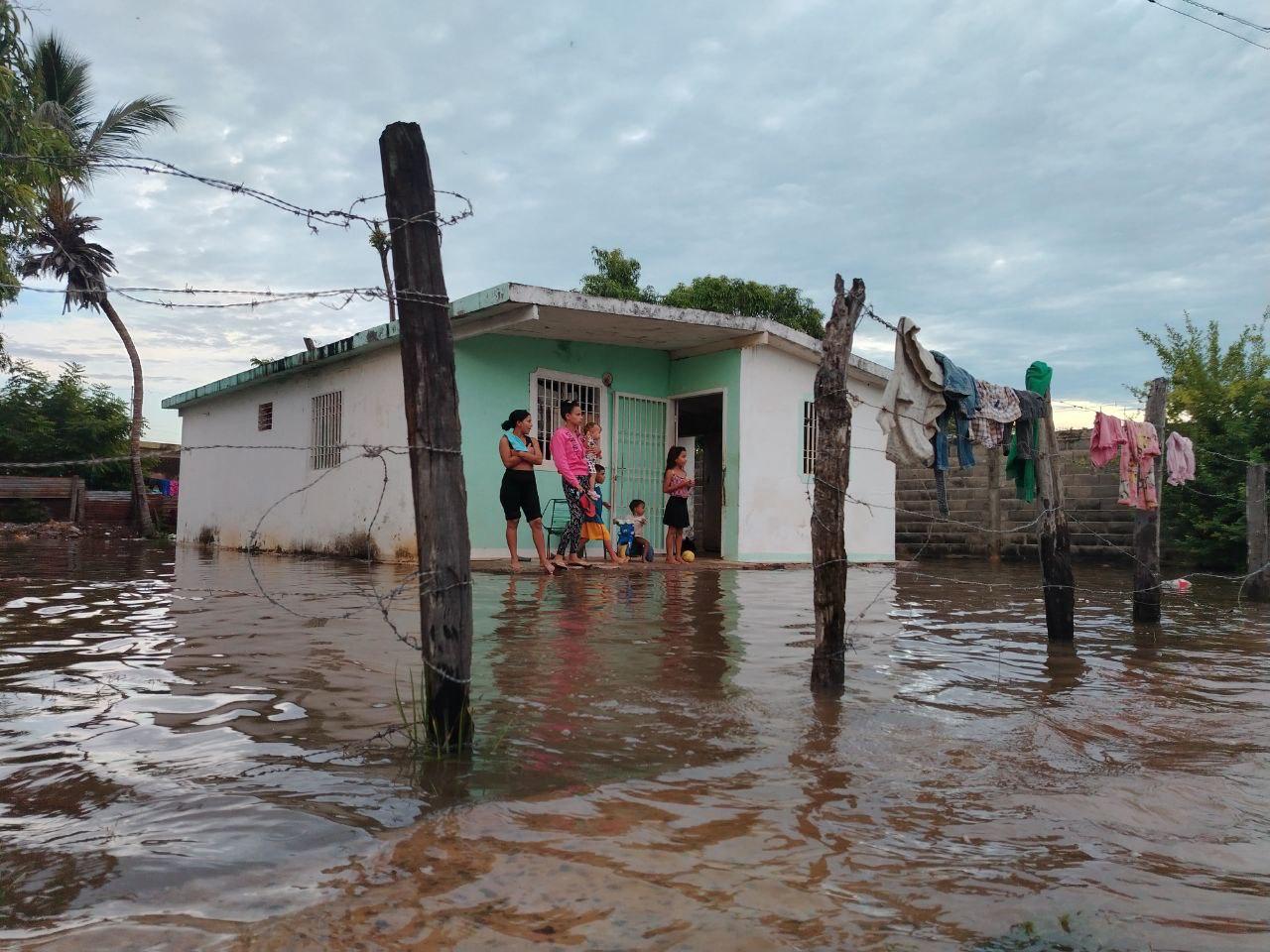 Intensas lluvias causan estragos en el municipio Rosario de Perijá en Zulia