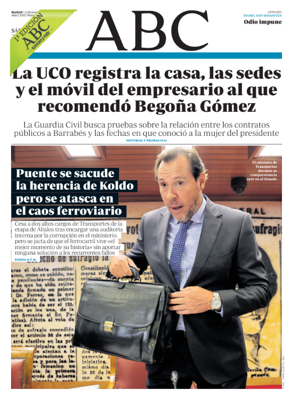 Portadas de la prensa internacional de este sábado 24 de agosto de 2024