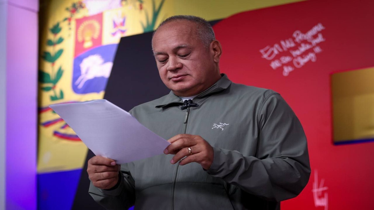 En su primer día como ministro de Interior, Diosdado Cabello dijo que apagón rojito fue un “ataque terrorista” (VIDEO)