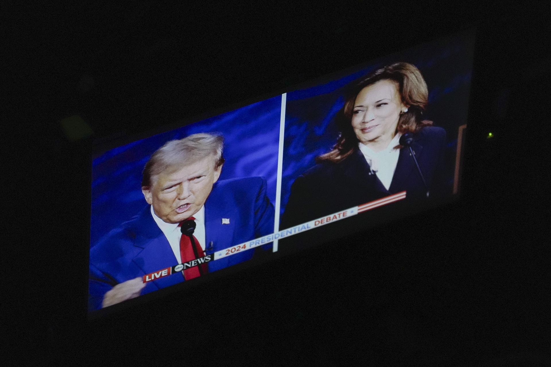 Las cifras de audiencia que tuvo el debate entre Donald Trump y Kamala Harris