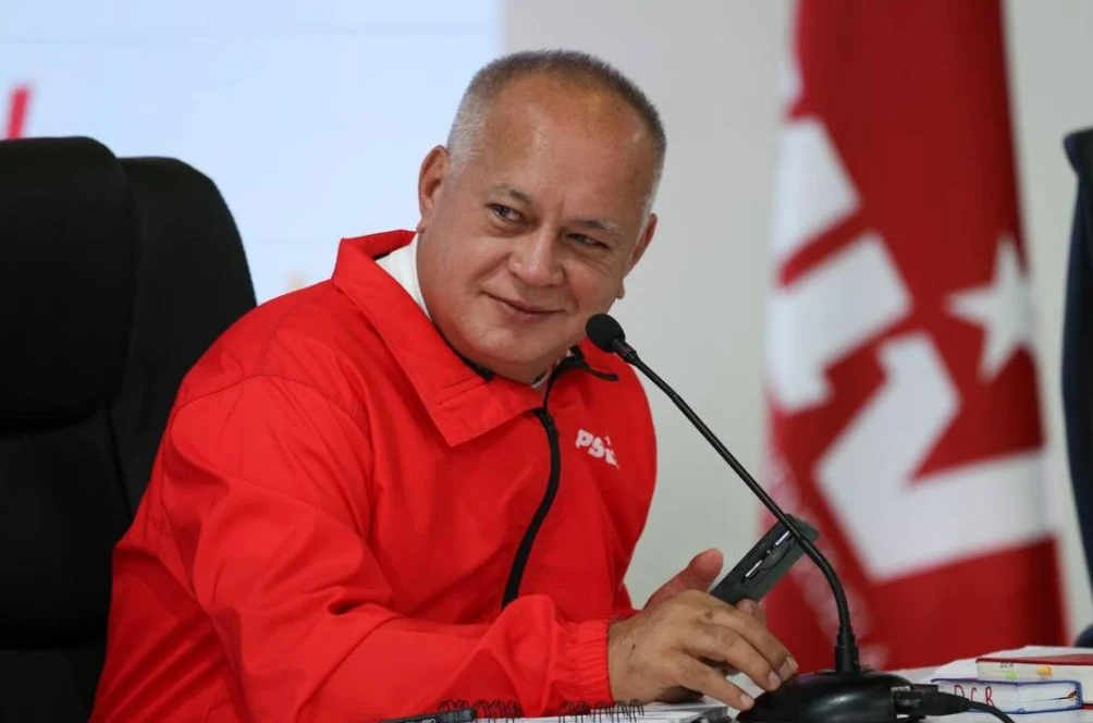 Diosdado Cabello acusó a María Corina Machado del apagón masivo sin presentar evidencias