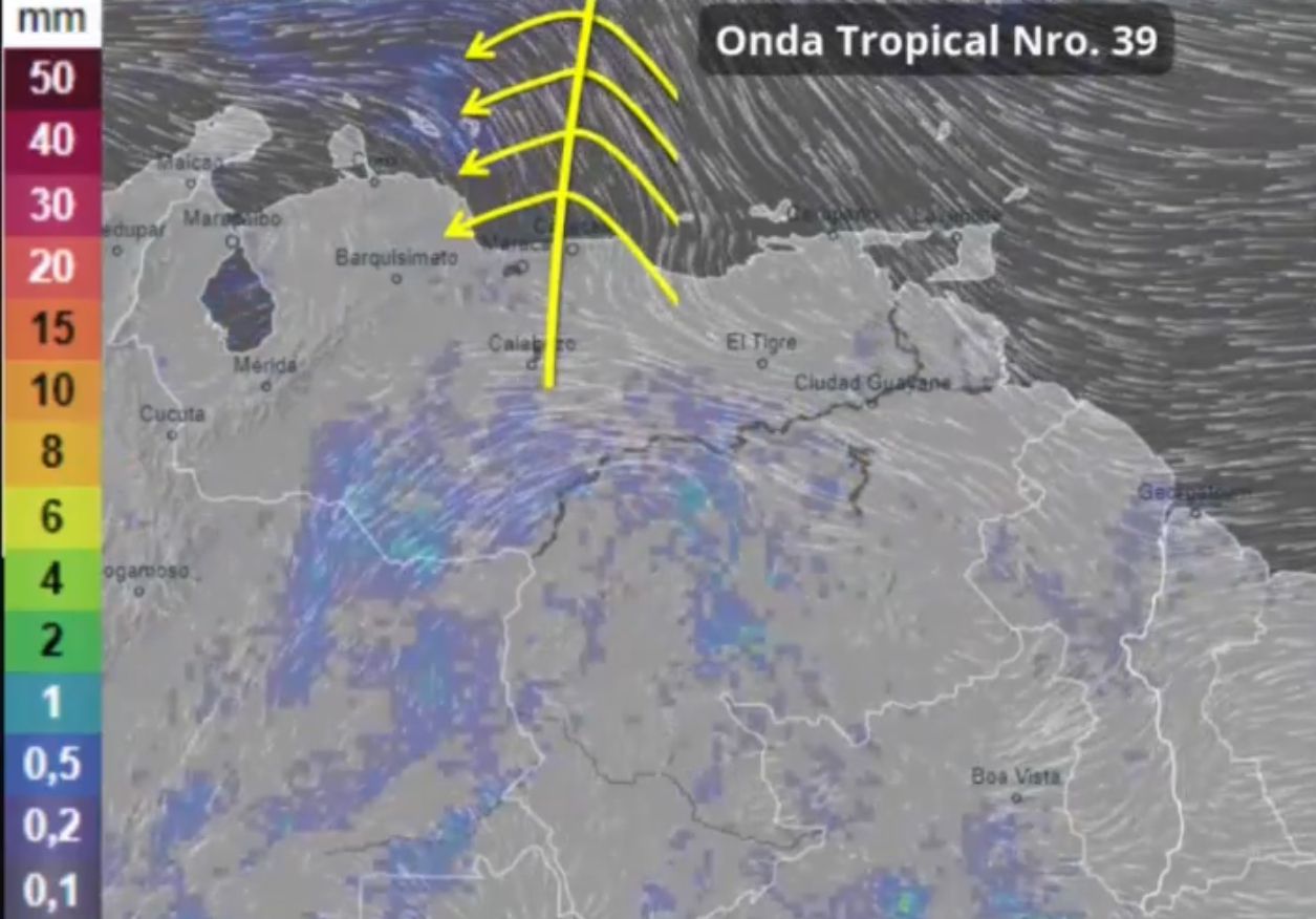 Inameh pronostica lluvias en gran parte del país para este domingo #29Sep