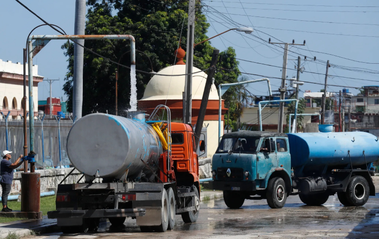 Los apagones y las averías avivan los problemas de suministro de agua en Cuba