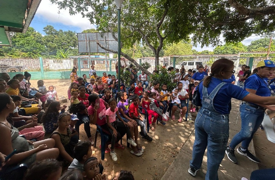 Fundación Social y Cultural de la Cámara de Comercio organizó jornada de bienestar infantil en Ciudad Bolívar