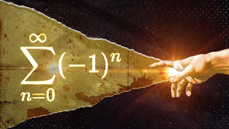 La desconcertante explicación sobre cómo Dios creó el mundo: “1 – 1 + 1 – 1 + …”