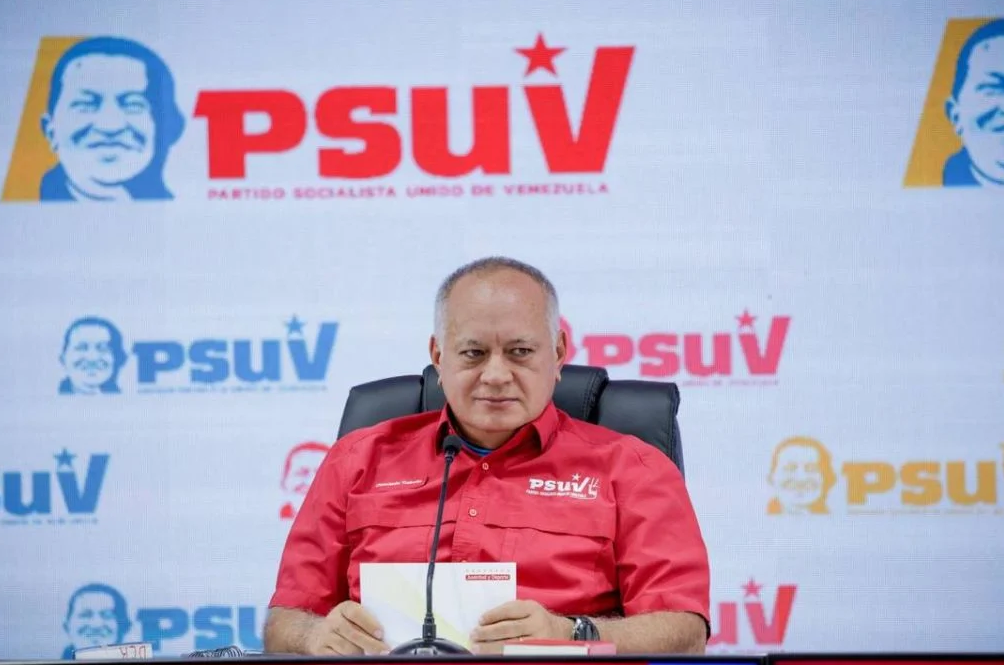 Diosdado Cabello arremetió contra el Senado colombiano por reconocer a Edmundo González