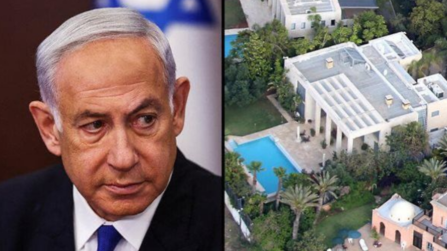 Lanzaron un dron hacia la residencia de Netanyahu en Israel (video)