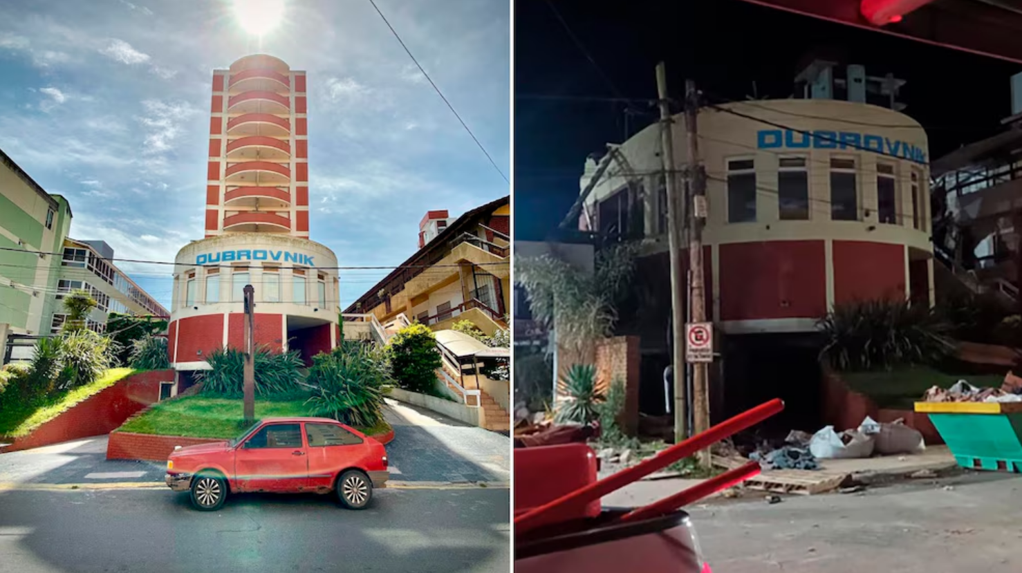 En VIDEO: hotel de 10 pisos se desplomó en Buenos Aires y dejó a múltiples huéspedes atrapados